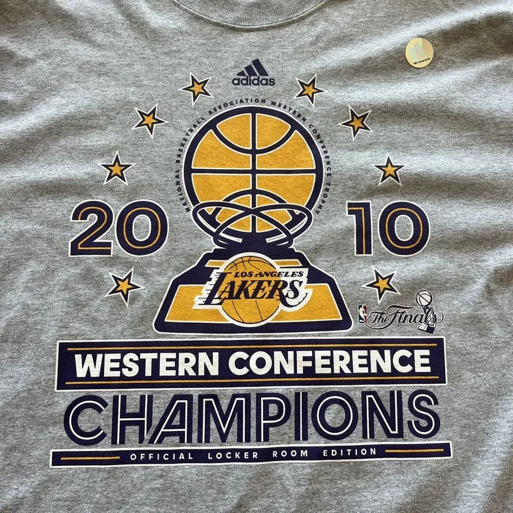 Adidas 2010 Lakers Championship NBA Basketball Kobe‎ Bryant Locker Room Edition